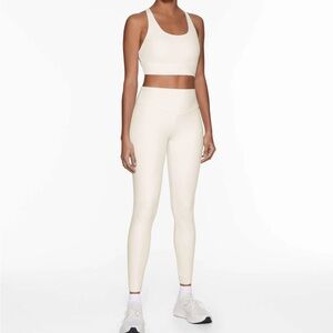 Oysho Cream white Leggings - Worn once